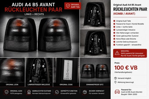 Original audi avant - a4,
