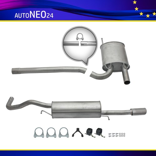 Auspuff audi 1 6 - a4, b5
