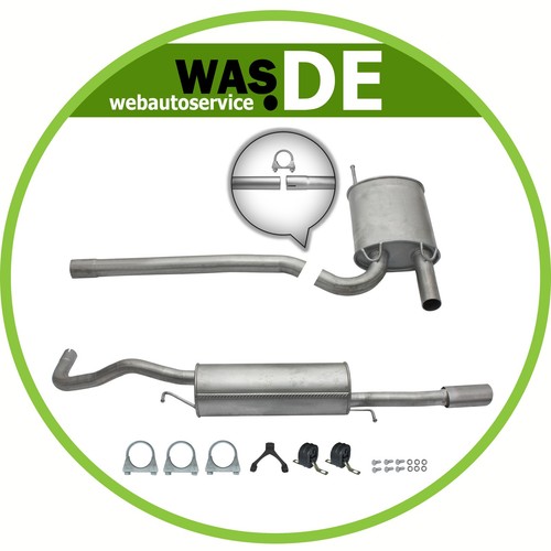 Auspuff audi 1 6 - audi, 1.6